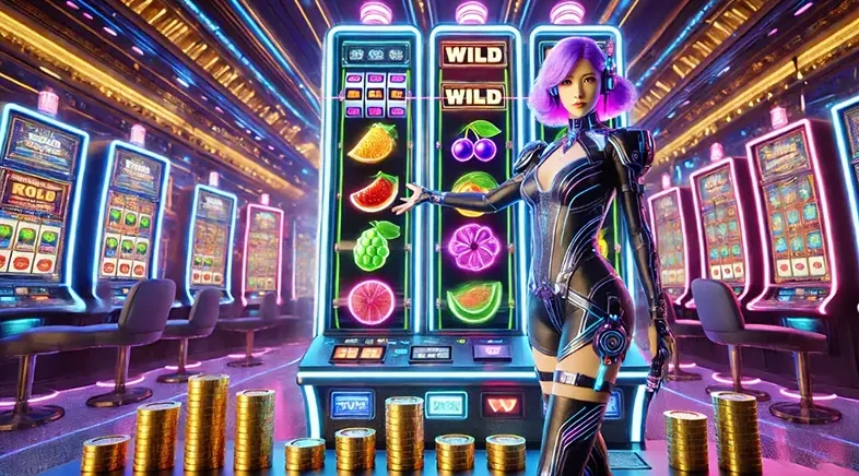 Detail reel slot dengan wild scatter dan elemen bonus